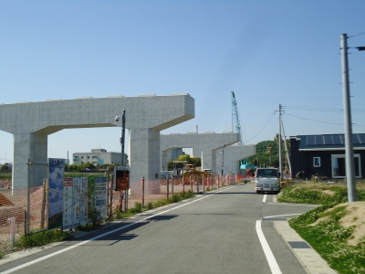 有明沿岸道路延長工事8