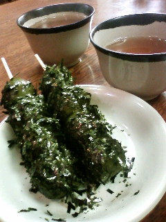 焼草団子