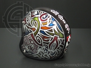 ジェットヘルメットペイント