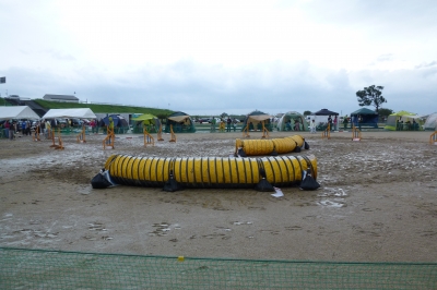 雨・・・泥ドロ・・・