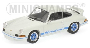 ミニチャンプス 1/43 ポルシェ カレラ ホワイト 1972 MINICHAMPS