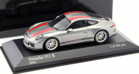 ミニチャンプス 1/43 ポルシェ 911R 2016 ALMOST REAL特注, ミニチャンプス 1/43 ポルシェ 911R (991