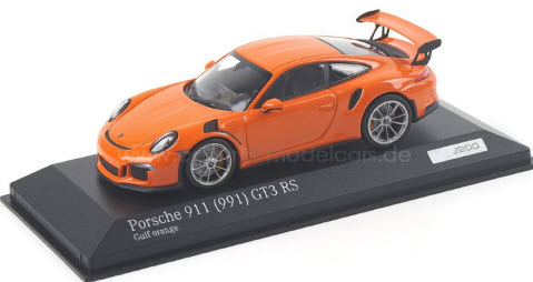 ミニチャンプス CA04316102 1/43 ポルシェ 911 (991) GT3 RS ガルフ