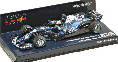 ミニチャンプス 1/43 レッドブル シェイクダウン仕様2台セット