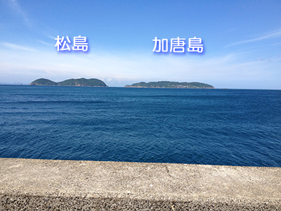 波戸岬 新波止から
