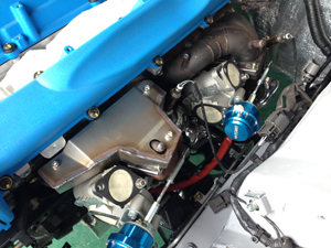 R34 RB26DETTエキマニ遮熱版製作。 | GTOぶろぐ