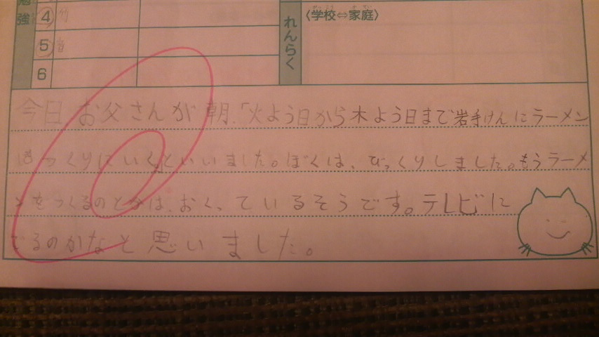 涌也H23.7日記