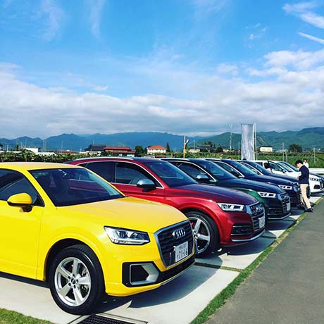 Audi Q5、SQ5 × MGVsワイナリー
