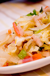 野菜炒め