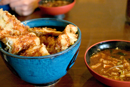 あなご天丼