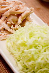 茹で鶏サラダ