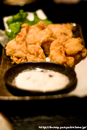 もつの唐揚げ
