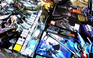 ガンプラ3つ