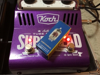 Koch Super lead 真空管 プリアンプ Koch Superlead preamp pedal - Koch Amps