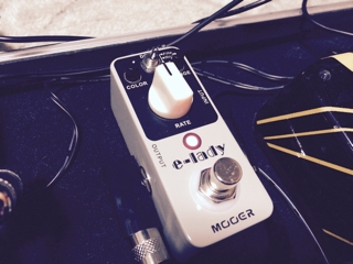恐るべし MOOER E-LADY アナログフランジャー | PON HALEN OFFICIAL BLOG
