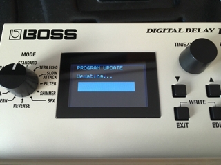 BOSS DD-500 version2 バージョンアップ | PON HALEN OFFICIAL BLOG