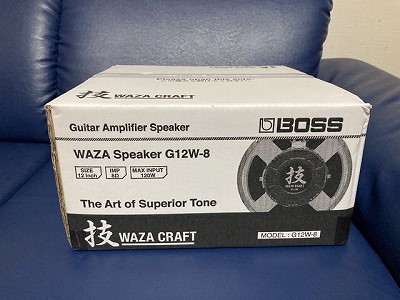 BOSS WAZA Speaker G12W-8 | PON HALEN OFFICIAL BLOG