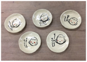 まあるい皿