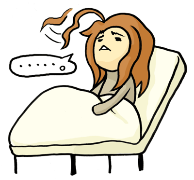 入院中