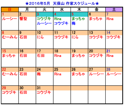海5月
