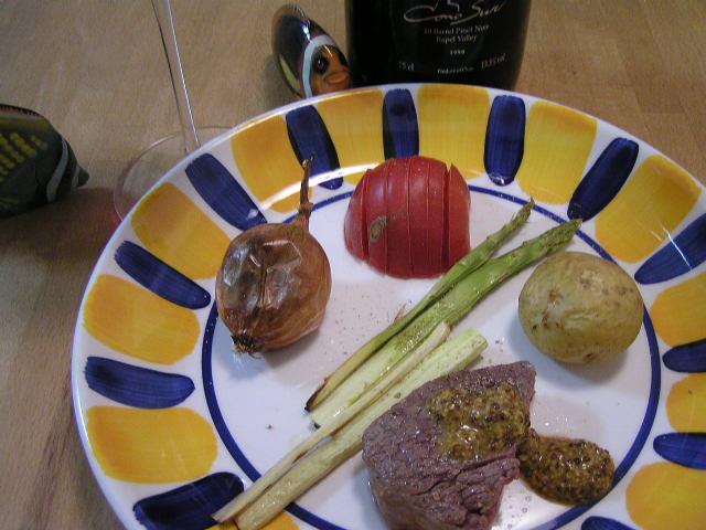 ワイン蔵の番人の肉料理