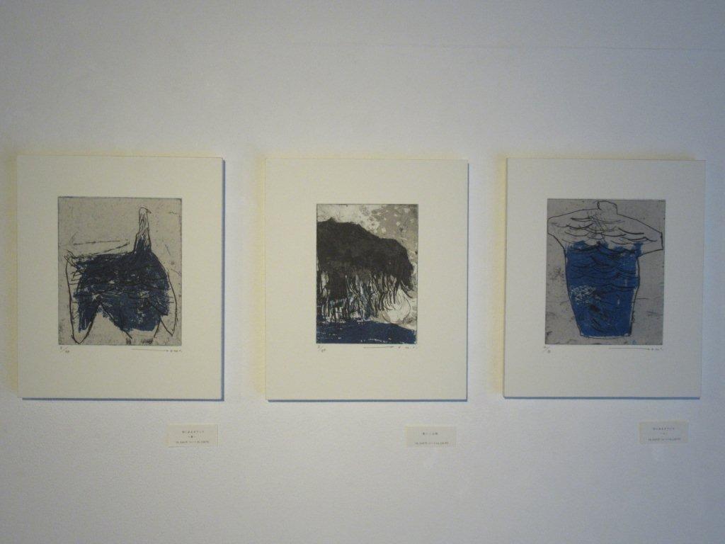 富田惠子 銅版画 2点