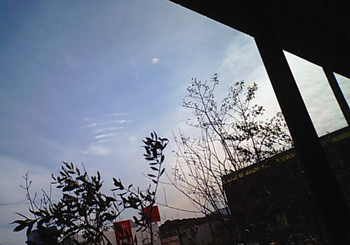 スタバからの秋空