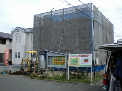 建て方完了