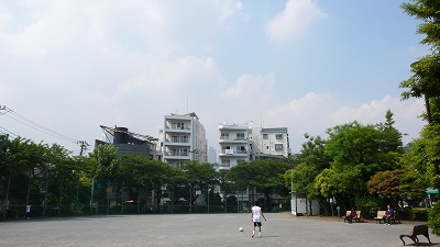 代々木小公園の下見