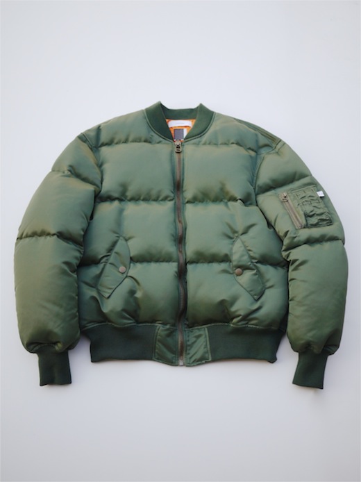 15A/W FACETASM DOWN MA-1 ダウンジャケット