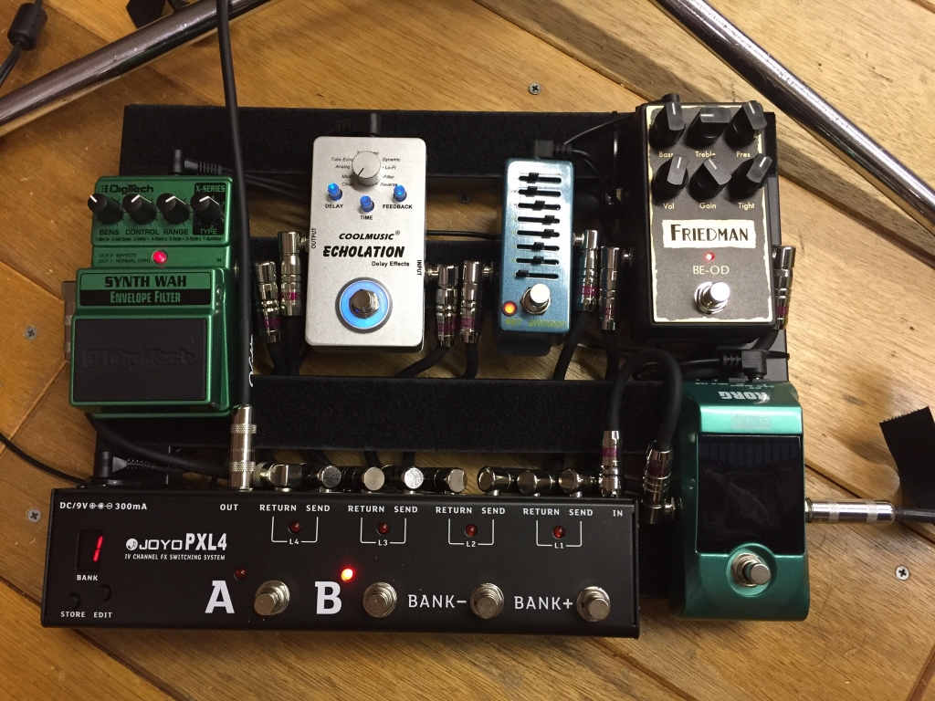 JOYO 4ch X 8 Bank PXL-8 スイッチャー JOYO スリム プログラマブル スイッチャー 4ch X 8 Bank PXL-8