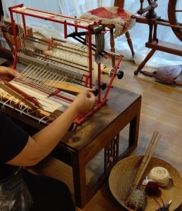 初めての4枚綜絖（ハンディルーム） | workshop GRASS HEART