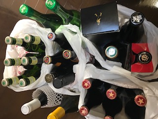 アルコールがいっぱい