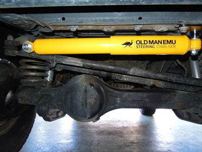 ランドクルーザー80のショック交換＆ステアリングダンパーです。 | 4WD 