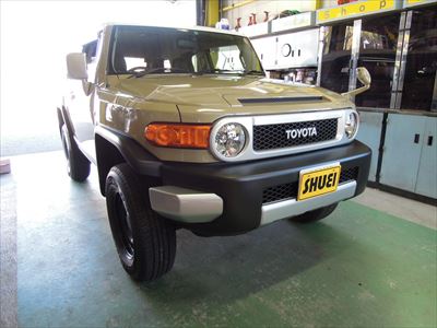 FJクルーザーのデフダウン取り付けです。 | 4WD・四駆カスタム