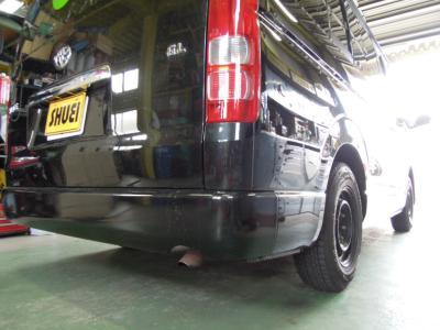 200ハイエース 増しリーフ装着 | 4WD・四駆カスタム シューエイの毎日