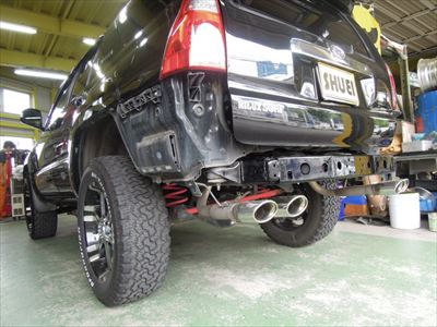 215サーフのボディリフトです。① | 4WD・四駆カスタム 215サーフのボディリフトです。① | 4WD・四駆カスタム