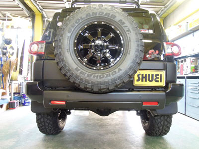 FJクルーザーのUSリアバンパー交換！ | 4WD・四駆カスタム シューエイ