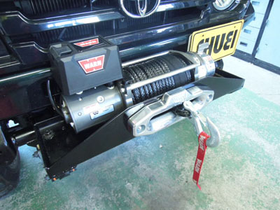 warnウインチ　M8000 改造済み　ランクル　サファリ warnウインチ M8000 改造済み ランクル サファリ