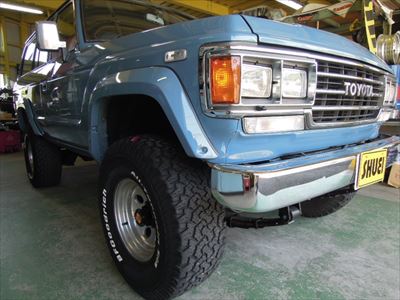 ランクル60純正ワイドホイール トヨタ(純正) ランクル60ワイド用鉄チンホイール のパーツレビュー