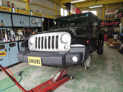 JKラングラーのホイール・ステアリングダンパー交換！ | 4WD・四