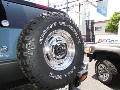 FJクルーザー スペアタイヤ取り付け | 4WD・四駆カスタム シューエイの毎日