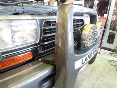 ランクル80 フォグランプ配線 | 4WD・四駆カスタム シューエイの毎日