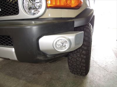 FJクルーザーのバンパーフォグ交換 | 4WD・四駆カスタム シューエイの毎日