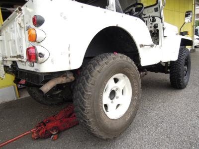 ゆーじ　三菱ジープ　ホイールセット 三菱ジープ タイヤ・ホイールセット | 4WD・四駆カスタム