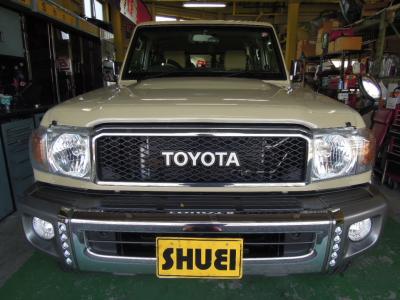ランクル76 ショック交換 | 4WD・四駆カスタム シューエイの毎日