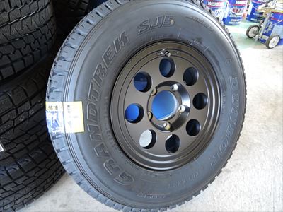 ランクル79 純正ホイール スタッドレス付