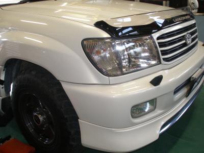 ランクル100 ボディリフト (1) | 4WD・四駆カスタム シューエイの毎日