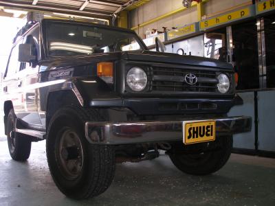 ランクル70 タイミングベルト交換 | 4WD・四駆カスタム シューエイの毎日