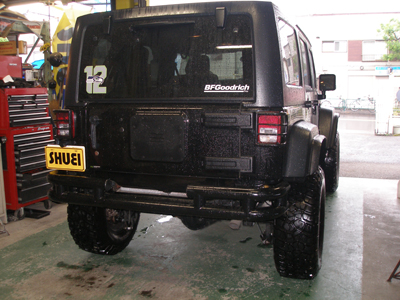 JKラングラーのリアバンパー交換！ | 4WD・四駆カスタム